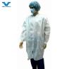 Buy cheap Label Accessories Included OEM Spring / Autumn Unisex Dust-Proof Disposable PP Lab Coat from wholesalers