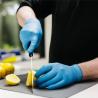 Buy cheap Uniware Nitrile Disposable Medical Gloves Anti Microbial Sanitized For Hand Protection from wholesalers