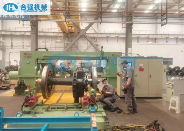 Buy cheap Automatic Double Cylinder Locomotive Wheelset Press 350 Tons CNC Controlled from wholesalers