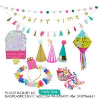 Buy cheap Party Time Birthday Party Accessories Paper Hat Glasses Decorations Set Birthday product