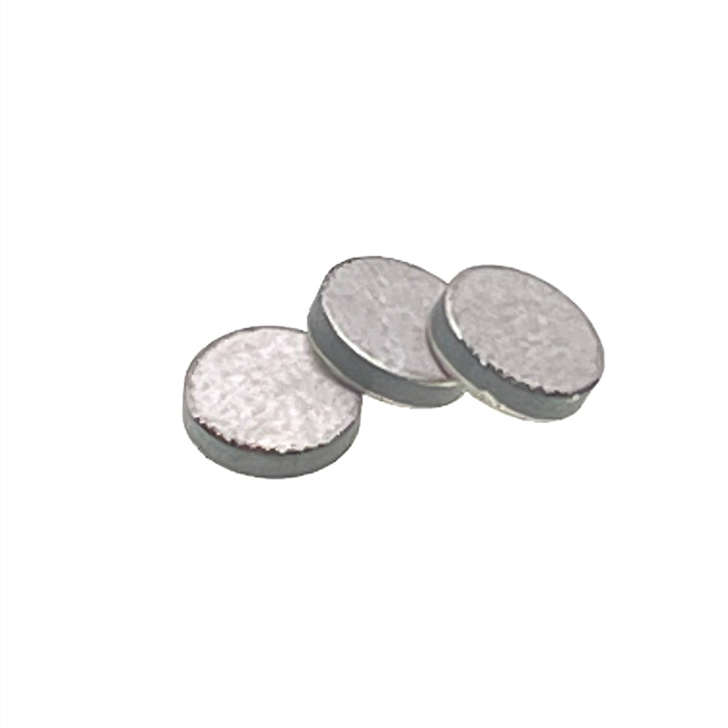 8*2mm Round Heating Element Silver Coating PTC Thermistor Chip 120 Ohm 105 DegC MZ4-08BB121H-X