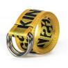 Buy cheap Zinc Alloy Buckle Nylon Canvas Belt Woven 3.8cm Double Ring from wholesalers