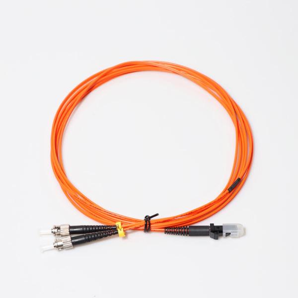 Buy cheap MTRJ Female ST PC Multimode Duplex Fibre Optic Patch Leads 0.3dB from wholesalers