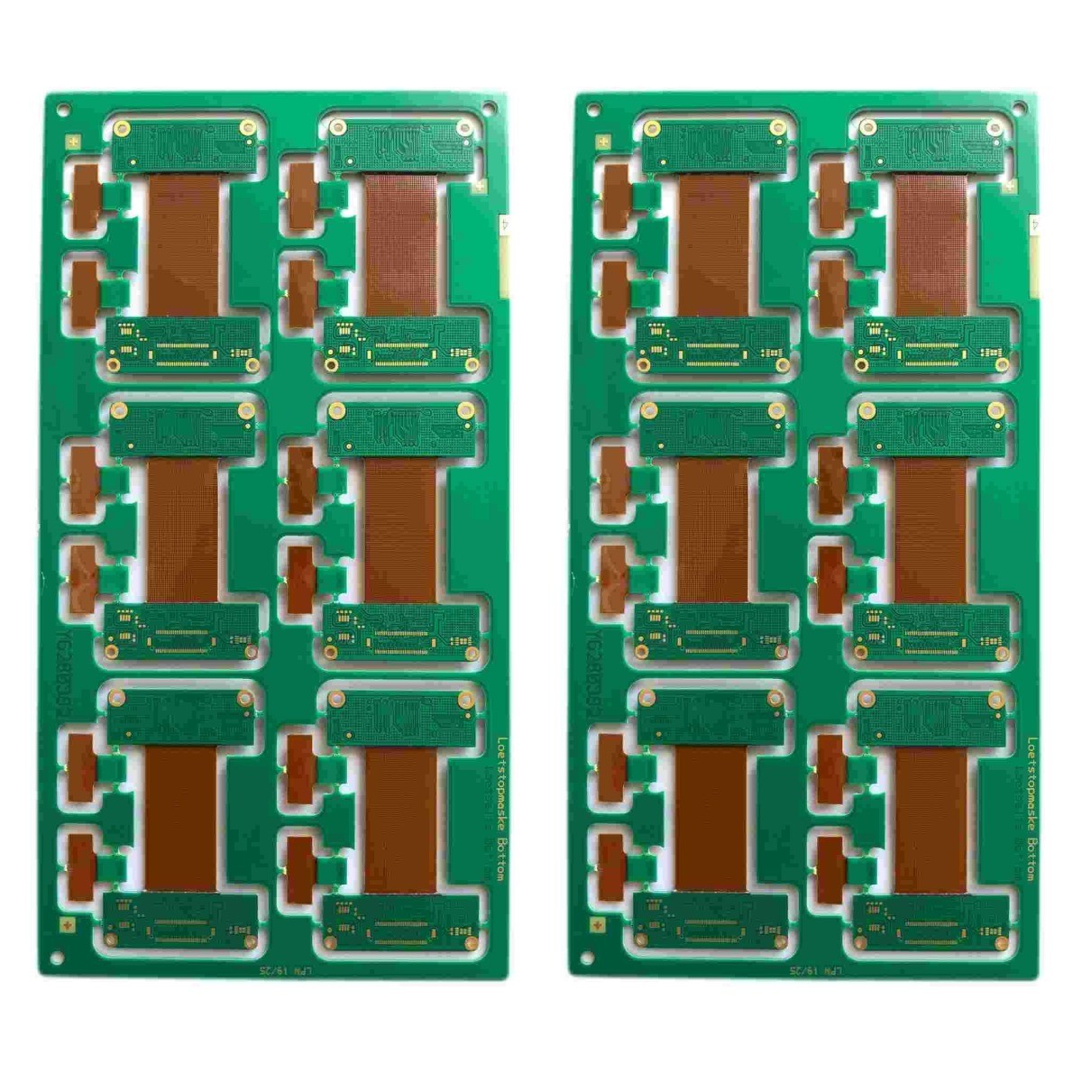 Impedance Control Customized Rigid Flex PCB Design 1.6mm 1oz Finished OEM ODM