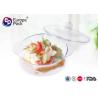 Buy cheap PS Disposable Dessert Dishes Small Plastic Dessert Containers With Lids from wholesalers