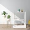 Buy cheap KD Structure Metal Storage Shelf Stainless Steel Storage Rack H1070mm from wholesalers
