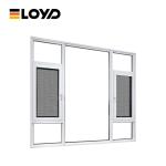 Buy cheap Apartment Hotel Double Glazed Tempered Glass Casement Windows With Screen from wholesalers