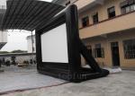 Buy cheap Portable Outdoor Inflatable Projection Screen 0.55 PVC Tarpaulin For Billboard Advertising from wholesalers