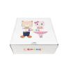 Buy cheap 250gsm Corrugated Paper Box UV Varnishing Children Shoes Packaging Box from wholesalers
