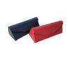 Buy cheap Custom Drawing Lines Leather Eyeglasses Box Folding Sunglasses Case from wholesalers