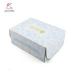White E Flute Corrugated Shoe Box Packaging Matte Lamination