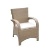 Buy cheap Hotel Outdoor Aluminum Metal Garden Chairs PE rattan resin Garden Chairs handrail Balcony Chair---YS5628 from wholesalers