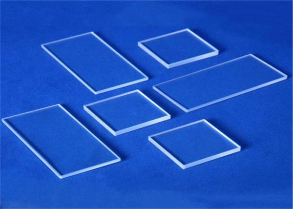 Buy cheap Clear Clean Fused Silica Plate Thick Glass Homogeneity 6.5 Moths from wholesalers