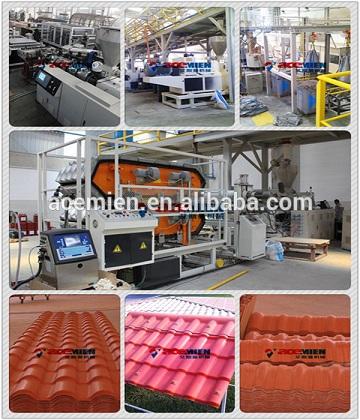 Buy cheap high quality pvc asa roof glazed tile sheet extrusion line from wholesalers