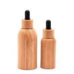 22/400 Glass Essential Oil Bottle With Bamboo Tincture Bottle Liquid bottle