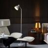 Buy cheap Black Metal Wood Floor Lamp Bedroom Living Room Stand Led Floor Light(WH-MFL-108) from wholesalers