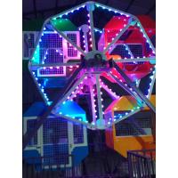 Buy cheap Movable Mini Ferris Wheel 8 Players , Fiberglass Metal Small Kids Ferris Wheel product