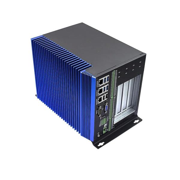 Buy cheap Fanless Industrial Mini PC with Intel Core i7-6700 CPU 3 LAN Ports 1 PCIe X16 Slot from wholesalers