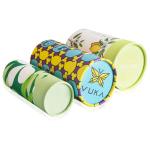 PMS Color Round Paper Tube Packaging BPA Free Spot UV Embossing