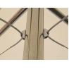 Buy cheap Stainless Steel Iron Base Beach Sunshade Umbrella Deck Mounted Cantilever Umbrella from wholesalers