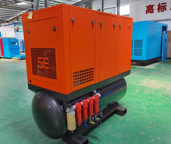 Buy cheap 4 In 1 VSD Industrial Rotary 20 Hp Air Compressor With Dryer Air Tank from wholesalers