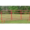 Buy cheap Eco Friendly Portable Cattle Fence Panels / Heavy Duty Corral Panels from wholesalers