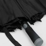25 Inch Semi - Auto Foldable Golf Umbrella With Vented Canop 190T Pongee Fabric