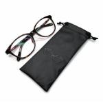 Customized Printed Drawstring Dust Bag Microfiber Soft Sunglasses Packaging