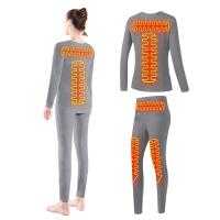Buy cheap Female Electric Heating Base Layer Heated Thermal Underwear Suit for Winter product
