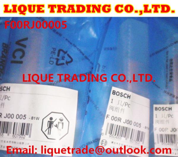 Buy cheap BOSCH Common rail injector valve F00RJ00005 , F 00R J00 005 for 0445120002 from wholesalers