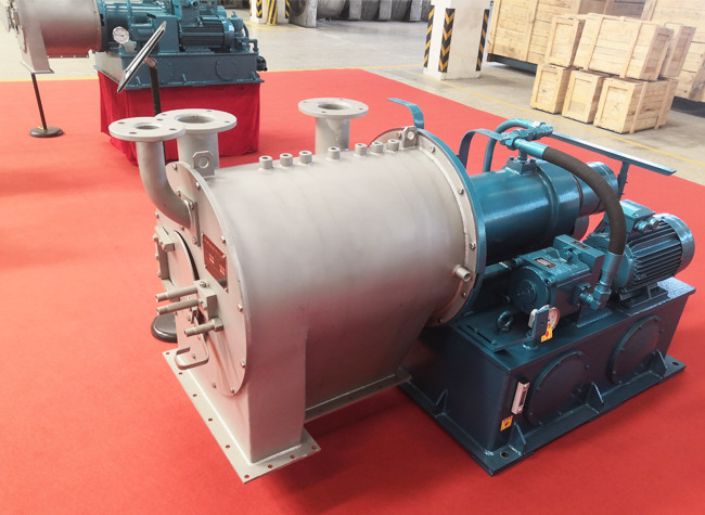 Two Stage Pusher Centrifuge For Sea Salt Dewatering And Mineral Salt