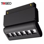 6W 48V LED Ceiling Track Lights Commercial Led Magnetic Track Spotlight