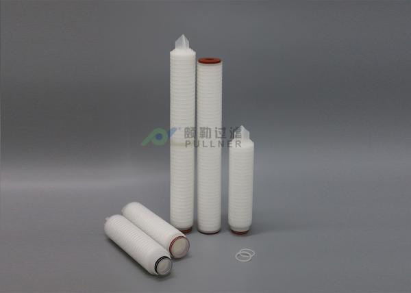 Buy cheap Food Beverage/Electronics Industry PP Pleated Filter Cartridge 0.1um/0.22um/0.45um/1um from wholesalers
