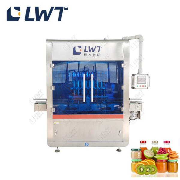 Buy cheap Round Bottle Automatic Sauce Filling Production Lines JAM Filling Machine from wholesalers