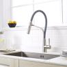 Buy cheap Unique Steel 304/316 Material Hot Cold Water Pull Out Kitchen Sink Faucet For US Market from wholesalers