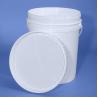 Buy cheap Screw Lid Plastic Offering Buckets Plastic Pail 5 Gallon With Handles ODM from wholesalers