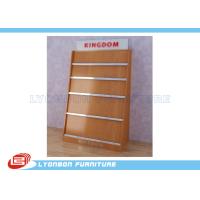 Buy cheap Shop MDF Magazine Display Rack Milamine Finished , Countertop Display Rack product