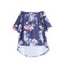 Buy cheap Beautiful Women'S Organic Cotton T Shirts , Oversized Short Sleeve Shirt Womens from wholesalers