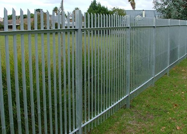 Buy cheap W Type Palisade Security Fence / Decorative Metal Palisade Fence Panels from wholesalers