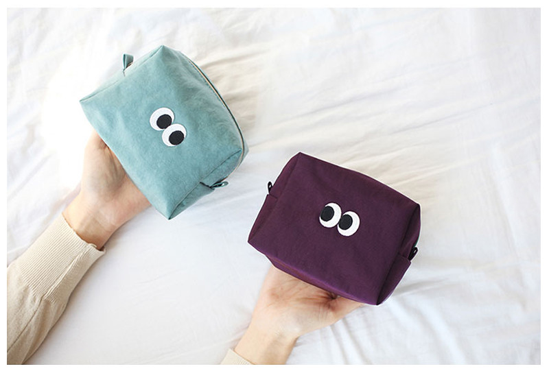 Waterproof Small Velvet makeup bag organizer