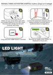 LED Light High Capacity 12v/24v Jump Starter Car Booster for Heavy Duty Battery