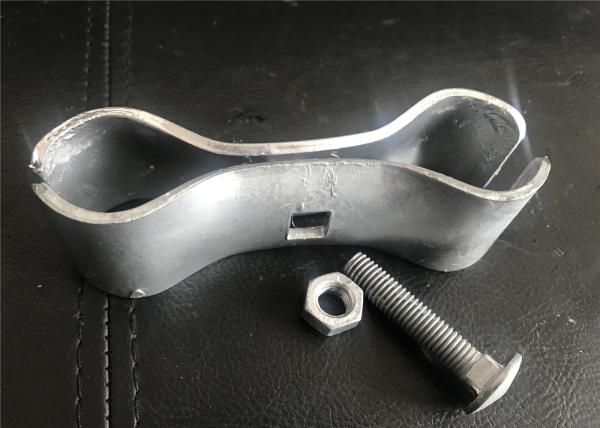 Buy cheap Fully Hot Dipped Galvanized Temporary Fence Clamps / Chain Link Fence Panel Clamps from wholesalers