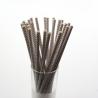 Buy cheap FDA Approved Biodegradable Jelly Cake Disposable Paper Straws from wholesalers