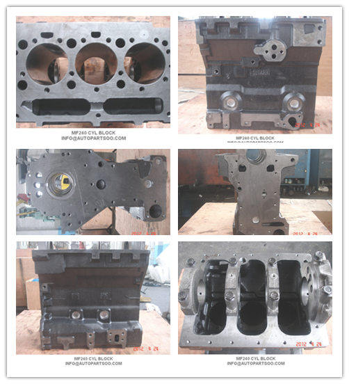 Perkins MF240 Engine Cylinder Block / Blox
