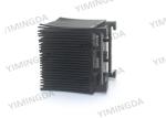Black Nylon Square Foot Bristle Block , Auto Cutter Bristle for Gerber / Yin /