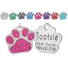 Buy cheap Custom Logo Personalized Dog And Cat Tags 50*30mm Polishing from wholesalers