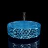 Buy cheap Electroplated Blue Modern Glass Wash Basin , Blue Glass Vessel Sink from wholesalers