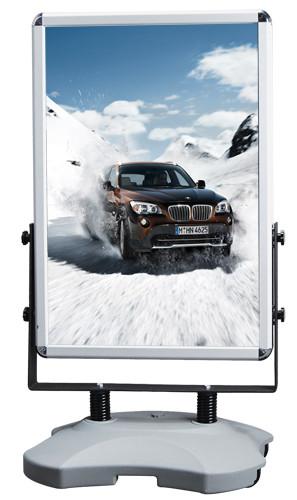 Buy cheap Outdoor Advertising Snap Frame Stand With Water Base Aluminum Material from wholesalers