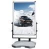 Buy cheap Outdoor Advertising Snap Frame Stand With Water Base Aluminum Material from wholesalers