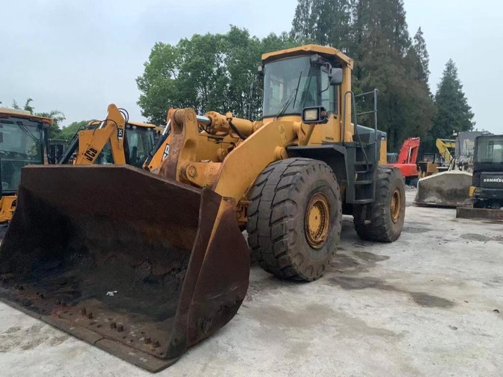 Heavy Duty Used Komatsu Wheel Loaders WA500-3 Long Lasting Energy Efficient